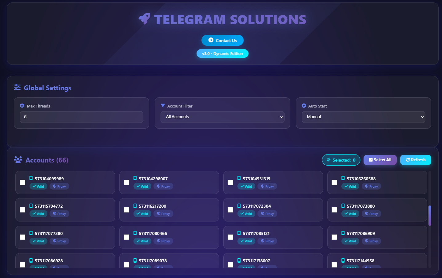 How reporting works on Telegram: a report goes to human moderators who check for a real violation