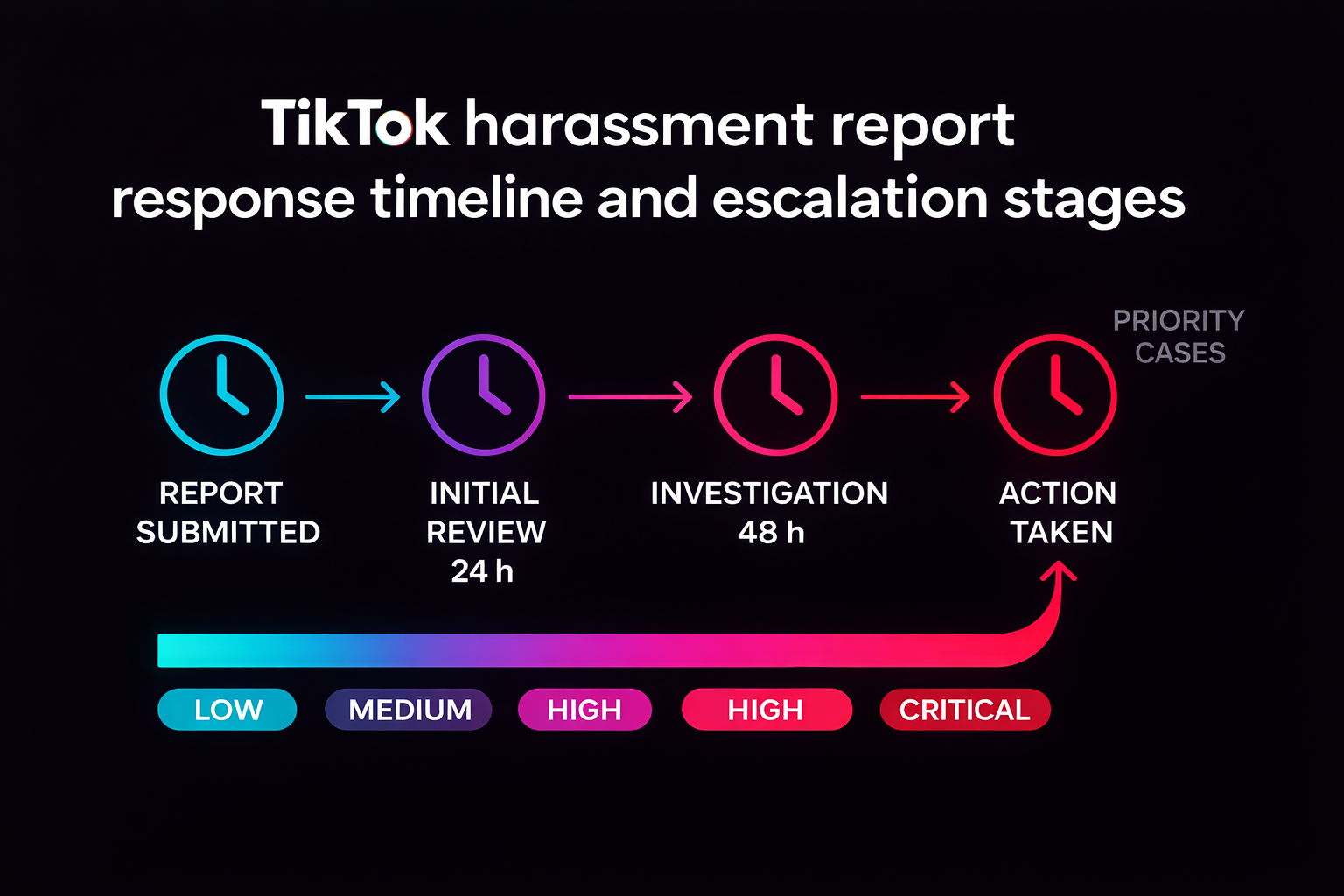 How TikTok mass reporting works: reports go to automated and human review against the guidelines, not a ban counter